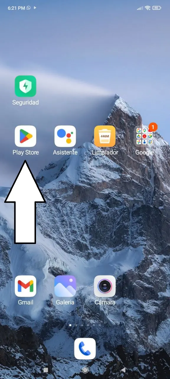 Paso 1: Abre Google Play Store