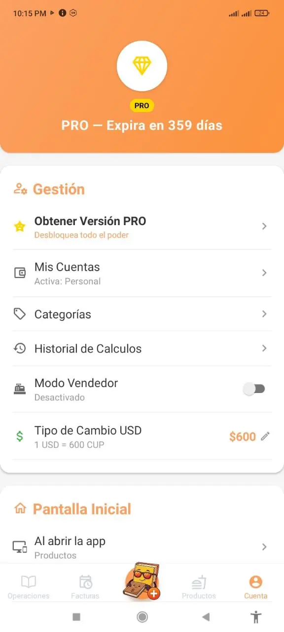 Cuentas