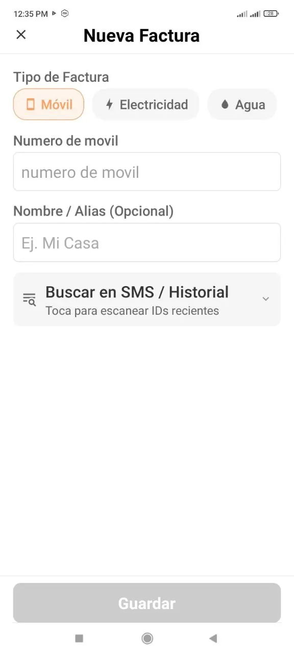 Búsqueda automática de IDs