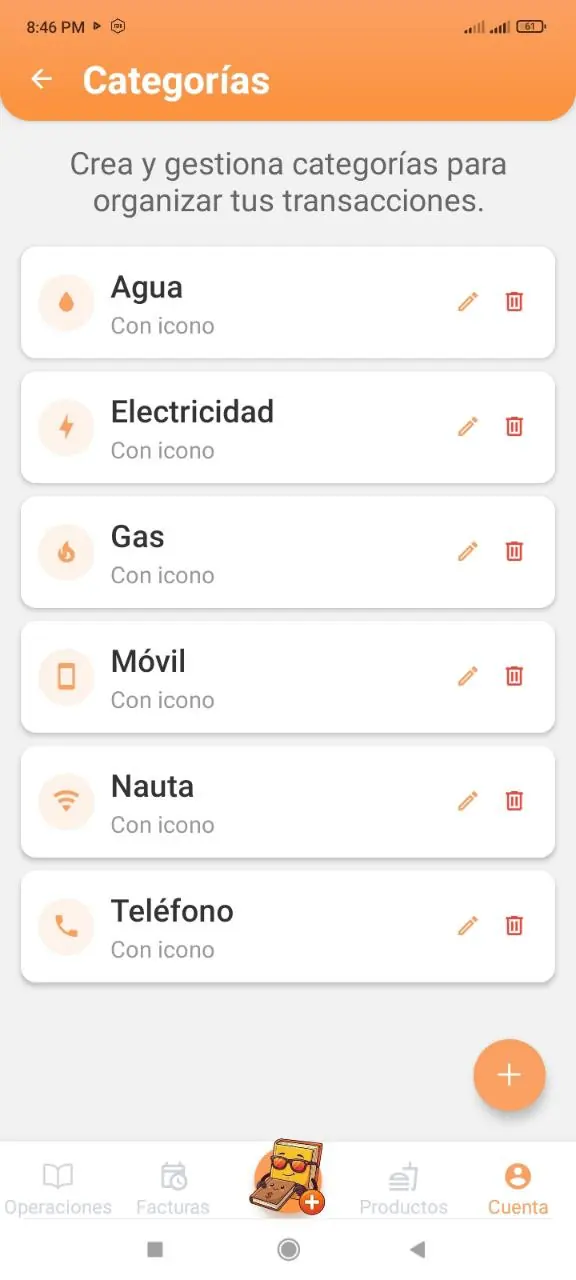 Categorías